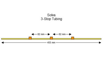 3-Stop Solva Orange-Orange Pump Tubing