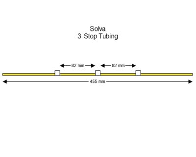 3-Stop Solva White-White Pump Tubing - PT-3160SV