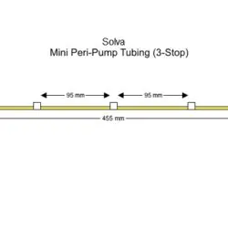 Mini 3-Stop Solva White-White Pump Tubing - PT-3160SV-95