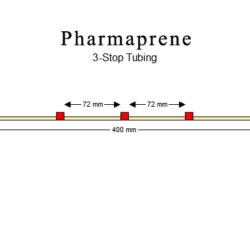 3-stop Pharmaprene Red-Red Pump Tubing - PT-3180PH