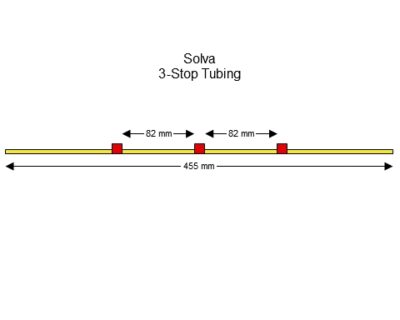 3-Stop Solva Red-Red Pump Tubing - PT-3180SV