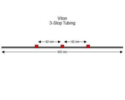 3-stop Viton Red-Red Pump Tubing