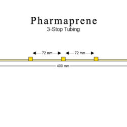 3-Stop Pharmaprene Yellow-Yellow Pump Tubing - PT-3210PH