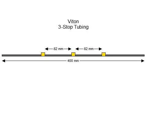 3-Stop Viton Yellow-Yellow Pump Tubing - PT-3210V