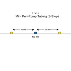 Mini 3-stop PVC Yellow-Blue Pump Tubing - PT-3220P-95