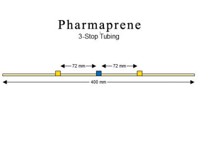 3-Stop Pharmaprene Yellow-Blue Pump Tubing - PT-3220PH