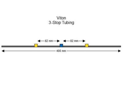 3-stop Viton Yellow-Blue Pump Tubing - PT-3220V