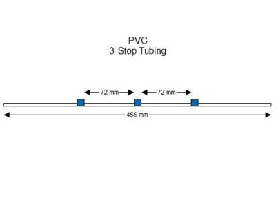 3-Stop PVC Blue-Blue Pump Tubing - PT-3230P