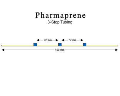 3-stop Pharmaprene Blue-Blue Pump Tubing - PT-3230PH