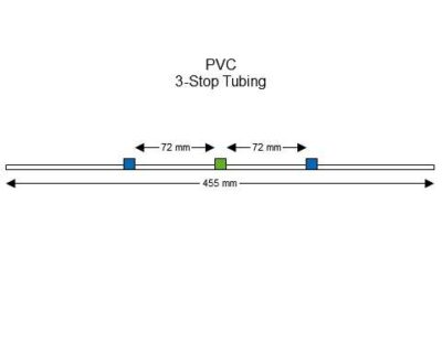 3-Stop PVC Blue-Green Pump Tubing - PT-3240P