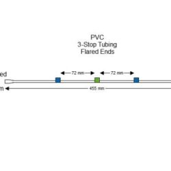 Flared 3-Stop PVC Blue-Green Pump Tubing - PT-3240PF