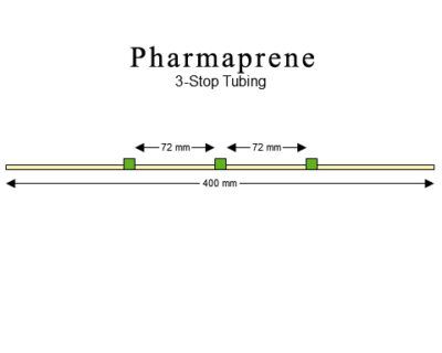 3-stop Pharmaprene Green-Green Pump Tubing - PT-3250PH