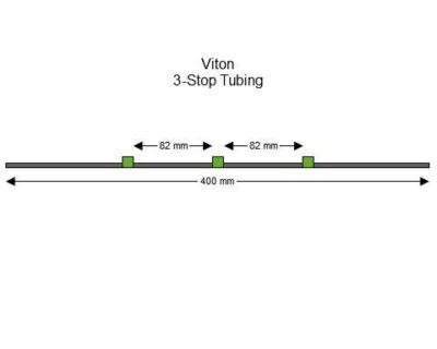 3-Stop Viton Green-Green Pump Tubing - PT-3250V