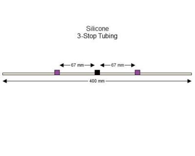 3-Stop Silicone Purple-Black Pump Tubing - PT-3270SI