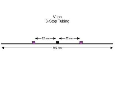 3-Stop Viton Purple-Black Pump Tubing - PT-3270V