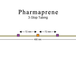 3-Stop Pharmaprene Purple-Orange Pump Tubing- PT-3280PH