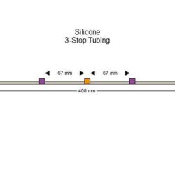 3-Stop Silicone Purple-Orange Pump Tubing - PT-3280SI