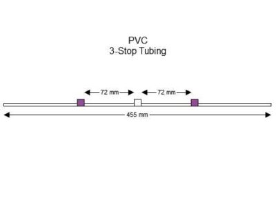 3-Stop PVC Purple-White Pump Tubing - PT-3290P