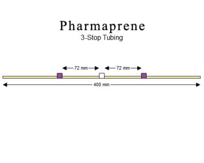 3-Stop Purple-Purple Pharmaprene - PT-3290PH