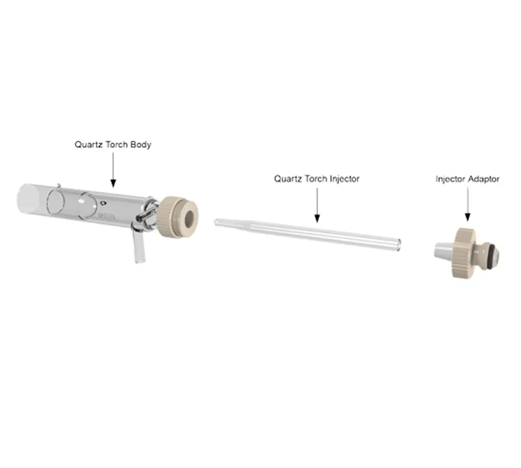 Semi-Demountable Torch with 2.4mm Quartz Injector - Image 2