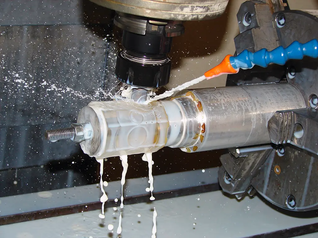 CNC Machining is one of many options in the Precision Glassblowing machine shop