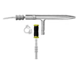 MicroMist Nebulizer 0.2 mL/min w/EzyLok - AR35-1-FM02LE is a Micro-uptake glass concentric nebulizer for low-flow Inductively Coupled Plasma (ICP) applications.