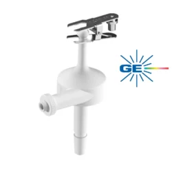 Spray Chamber Twister PFA with B14 drain and Helix CT