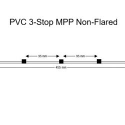 Mini 3-Stop PVC Black-Black Pump Tubing - PT-3130P-95