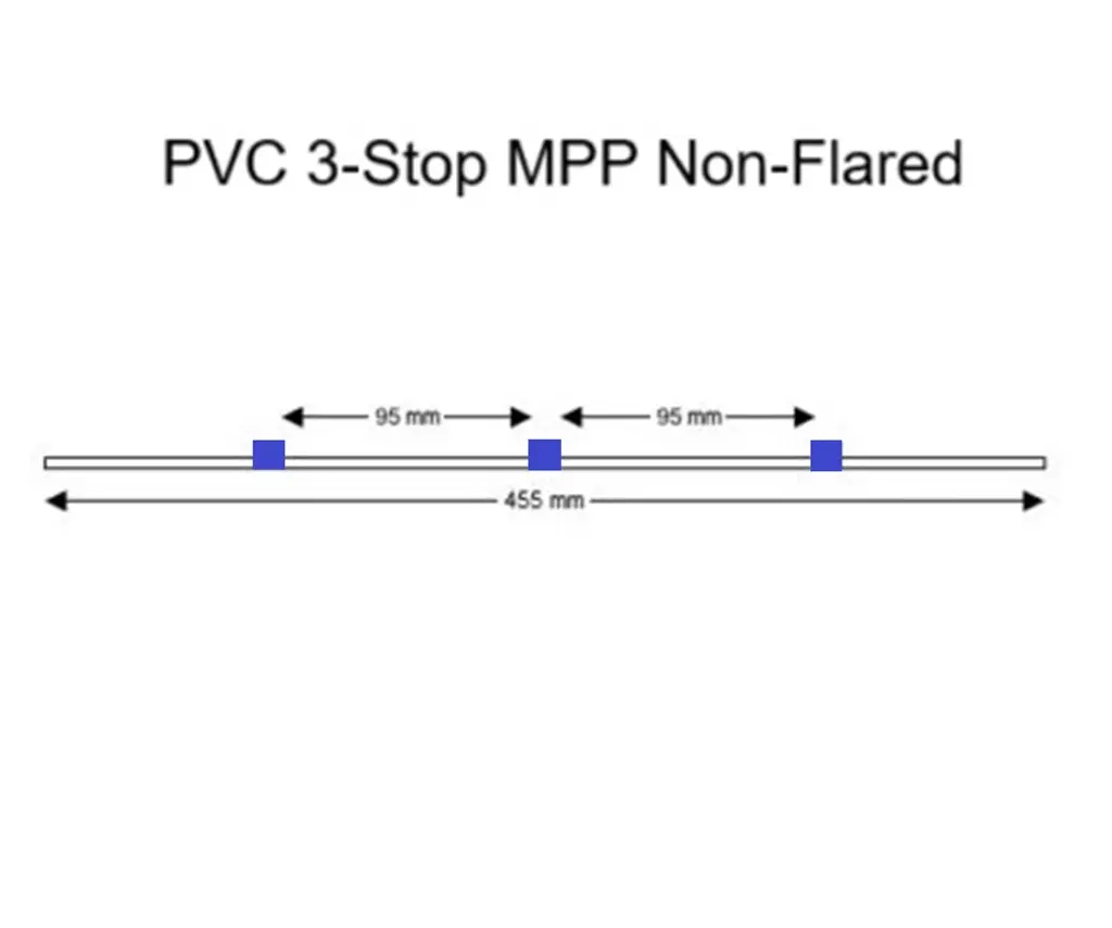 Mini 3-Stop PVC Blue-Blue Pump Tubing - PT-3230P-95