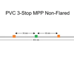 Mini 3-Stop PVC Orange-Green Pump Tubing - PT-3080P-95