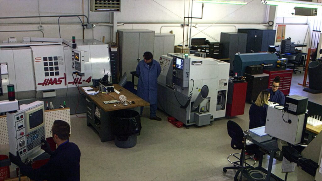 Machineshop at Precision Glassblowing