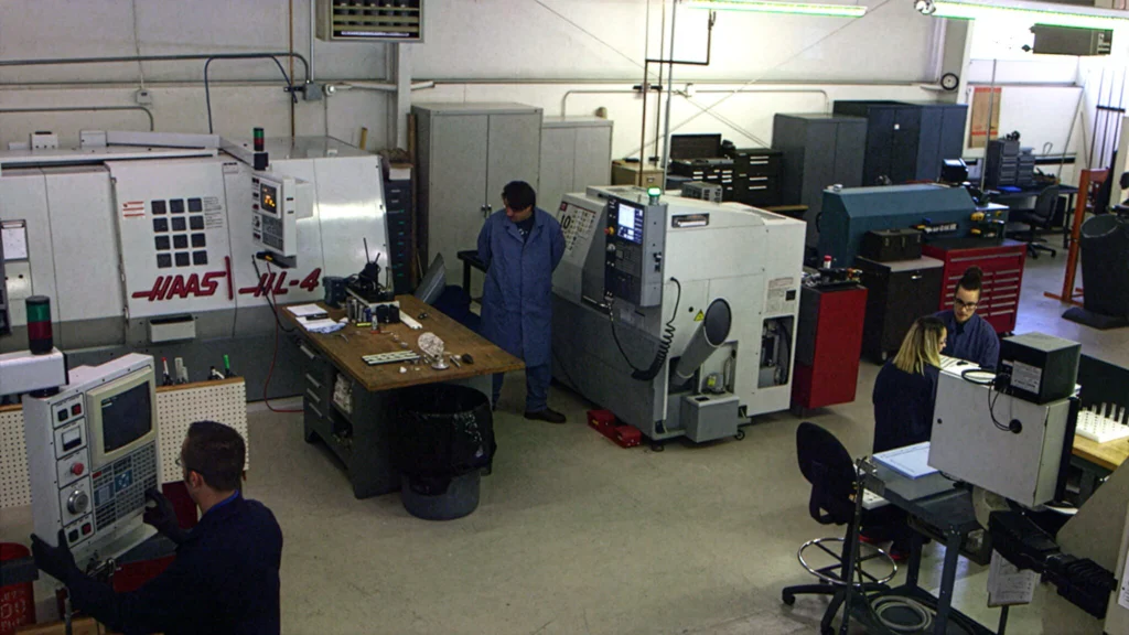 Machineshop at Precision Glassblowing