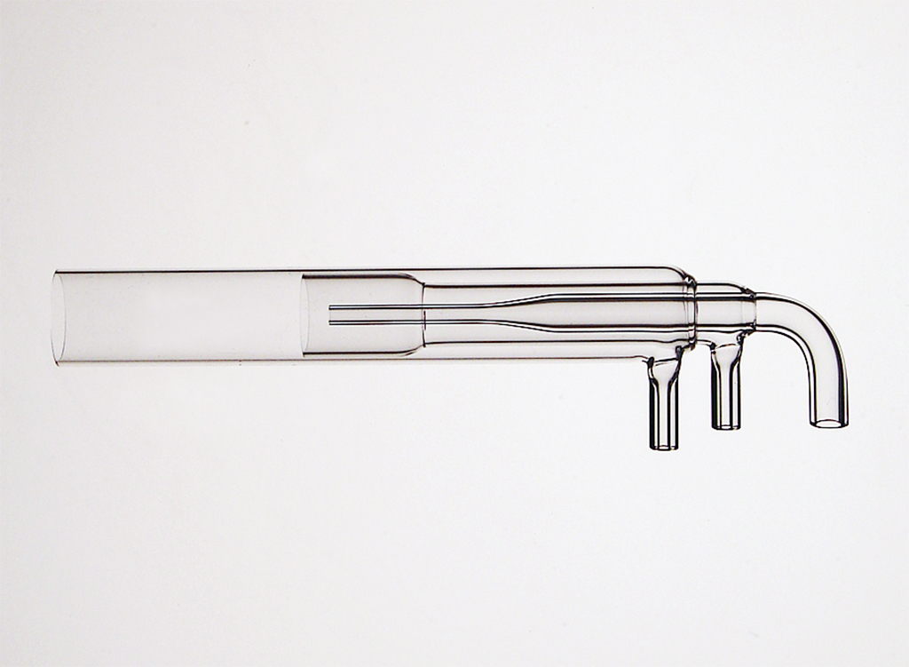 Precision-crafted torch choices from high-quality quartz, this choice of torch features three concentric tubes fused into a single, perfectly aligned unit.