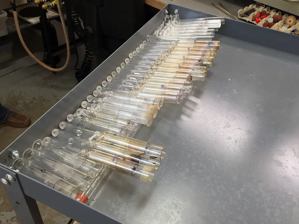 Torch Servicing at Precision glassblowing - before service